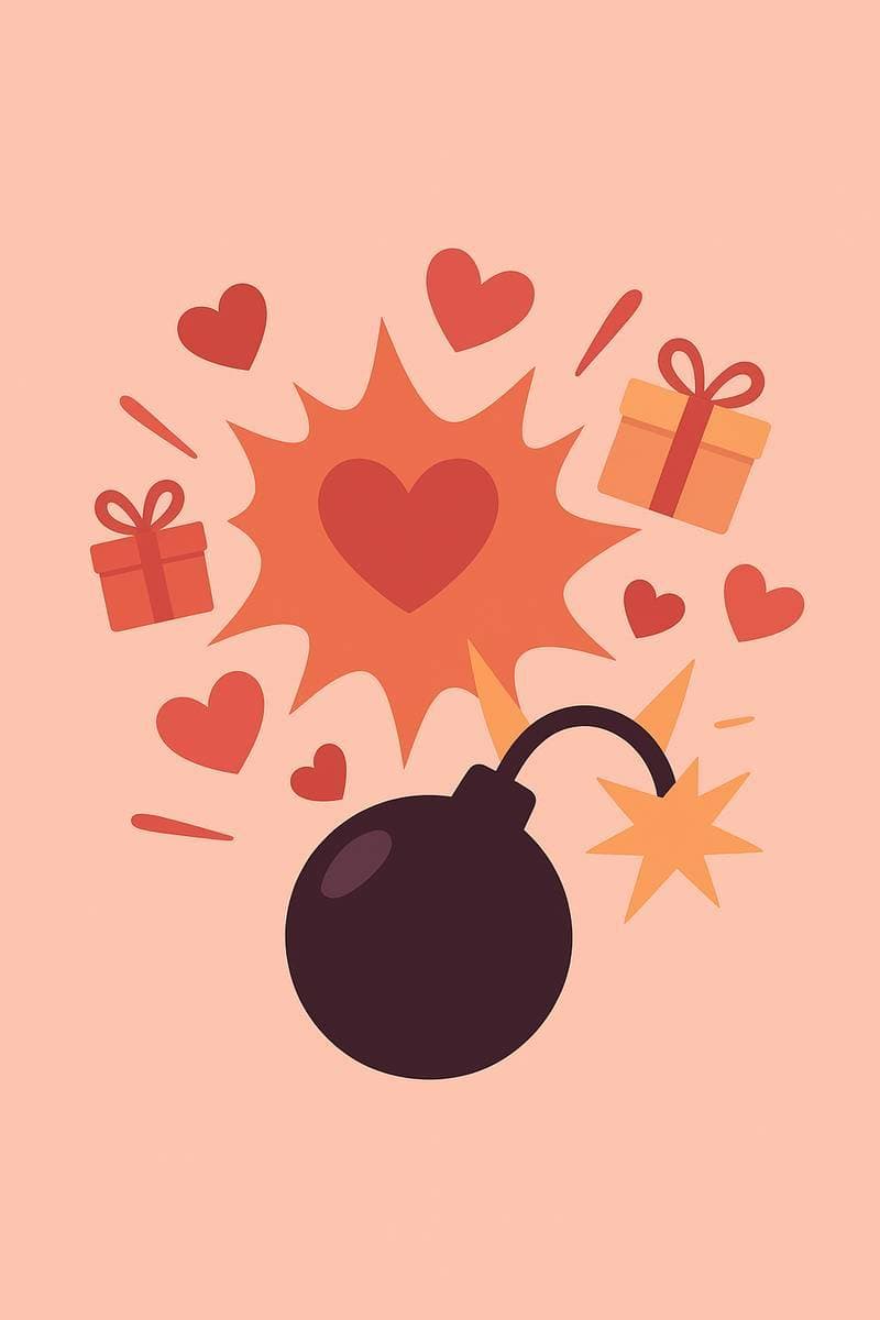 LOVE BOMBING: cuando el amor puede ser abrumador